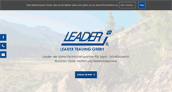 Desktop Screenshot of leader-trading.com