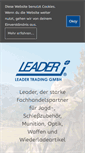 Mobile Screenshot of leader-trading.com